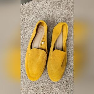 A New Day Women's Yellow Suede Loafers